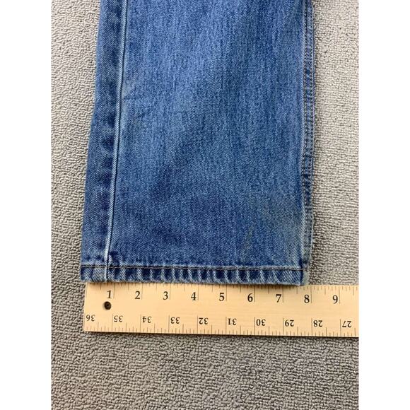 Levi's 505 Men's Jeans Size 35x30 Blue Denim Medium Wash Cotton Casual Straight - Picture 8 of 12